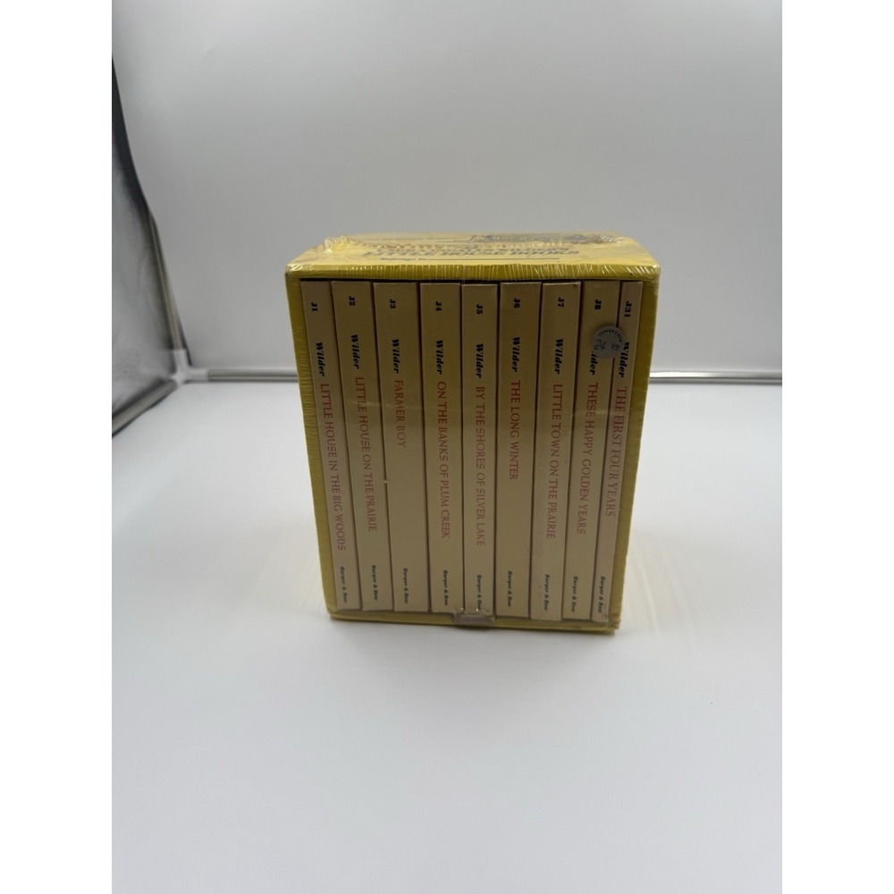 Little House Books Box Set Laura Ingalls Wilder 1971 Harper Trophy 9 Volumes